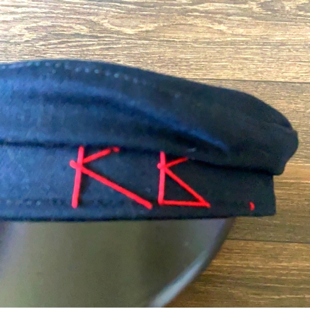 Ruslan Baginskiy Baker Boy Cap Dark Navy Blue Large
